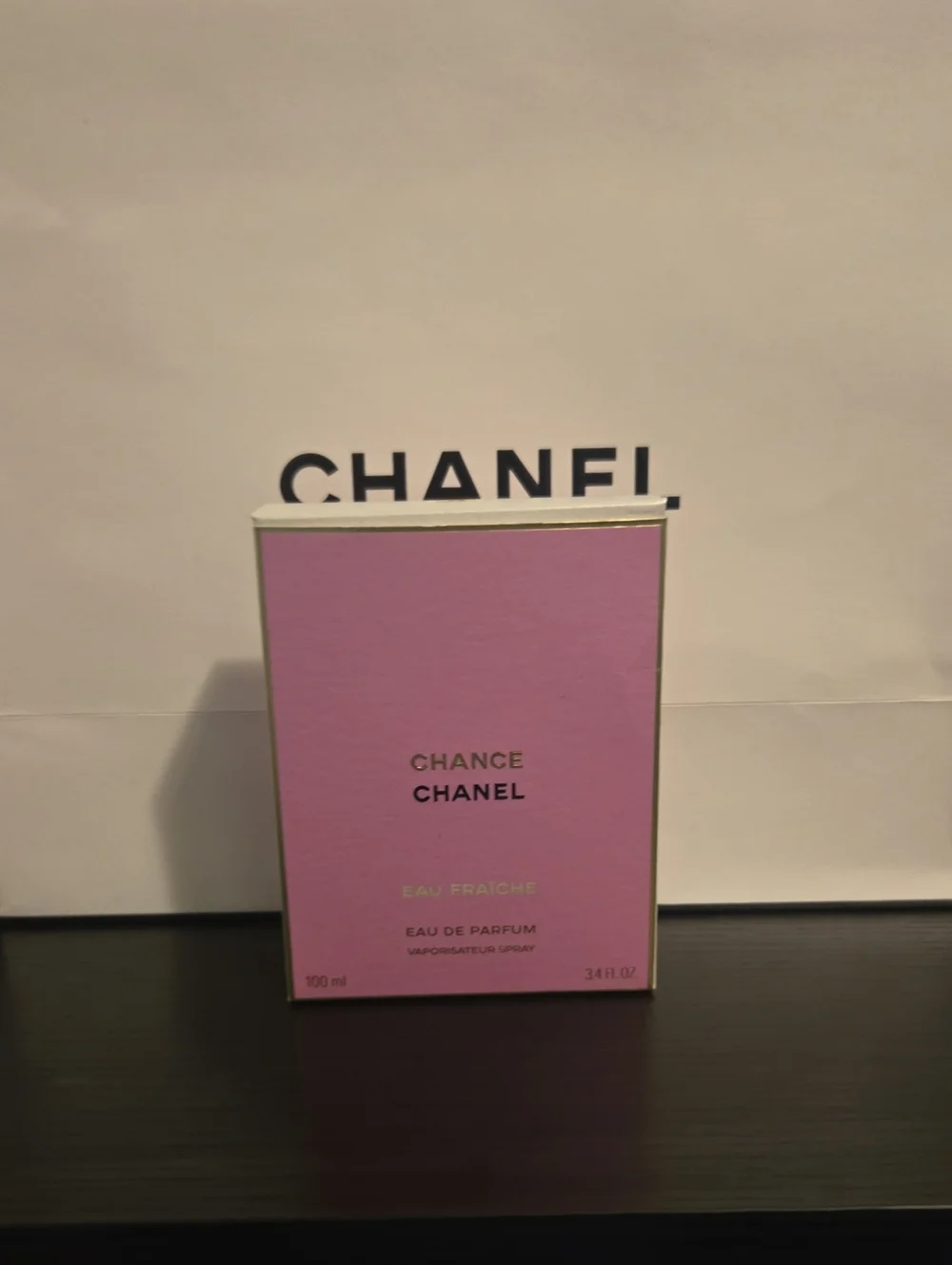 CHANEL Pink Chance Eau Fraîche Perfume Box